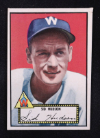 Sid Hudson 1952 Topps #60A Black at PristineAuction.com