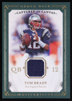 Tom Brady 2008 UD Masterpieces Captured on Canvas Jerseys #CC1 at PristineAuction.com