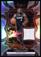 LeBron James 2024-25 Select Throwback Memorabilia #24 at PristineAuction.com