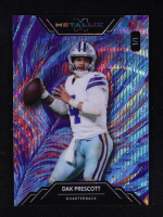 Dak Prescott 2025 Wild Card Metallix Blue Wave #DP #1/1 at PristineAuction.com