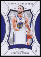 Stephen Curry 2024-25 Panini National Treasures NBA Materials #23 #29/99 at PristineAuction.com