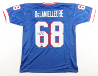 Joe DeLamielleure Signed Jersey Inscribed "HOF 03" (Beckett & TSE) at PristineAuction.com