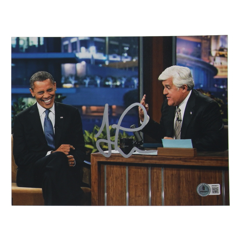 Jay Leno Signed "The Tonight Show" 8x10 Photo (Beckett) at PristineAuction.com Jay Leno Signed "The Tonight Show" 8x10 Photo (Beckett) at PristineAuction.com