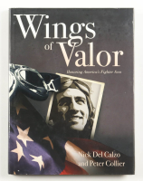 "Wings of Valor" Hardcover Book Signed By (4) with Bud Anderson, Abner Aust Jr. (Beckett) at PristineAuction.com