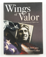 "Wings of Valor" Hardcover Book Signed By (4) with Bud Anderson, Abner Aust Jr. (Beckett) at PristineAuction.com