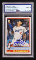 Edgardo Henriquez Signed 2025 Topps #160 RC (PSA | Autograph Graded PSA 9) at PristineAuction.com