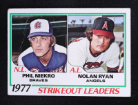 Phil Niekro / Nolan Ryan 1978 Topps #206 Strikeout Leaders DP at PristineAuction.com