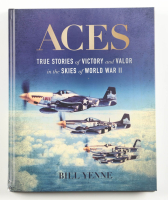 "Aces: True Stories Of Victory & Valor" Hardcover Book Signed By (5) With Erich Hartmann, Gunther Rall, Johnnie Johnson, Saburo Sakai (JSA) at PristineAuction.com