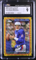 Drew Bledsoe 2024 Topps Chrome Gold Wave Refractor #122 #49/50 (CGC 9) at PristineAuction.com