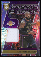 LeBron James 2024-25 Totally Certified Fabric of the Game #2 #117/125 at PristineAuction.com