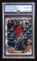 Blaze Alexander Signed 2019 Bowman Prospect #BP-53 RC (PSA | Autograph Graded PSA 10) at PristineAuction.com