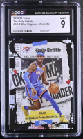 Shai Gilgeous-Alexander 2025-26 Topps The Daily Dribble #DD-2 (CGC 9) at PristineAuction.com