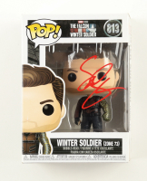 Sebastian Stan Signed "The Falcon and the Winter Soldier" #813 Winter Soldier (Zone 73) Funko Pop! Bobble-Head Vinyl Figure (PSA) at PristineAuction.com
