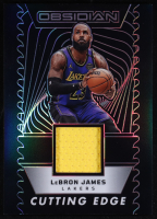 LeBron James 2024-25 Panini Obsidian Cutting Edge Memorabilia #11 #188/249 at PristineAuction.com