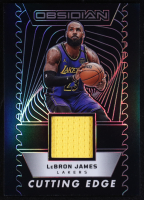 LeBron James 2024-25 Panini Obsidian Cutting Edge Memorabilia #11 #187/249 at PristineAuction.com