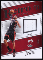 LeBron James 2024-25 Panini National Treasures Retro Materials #14 #65/99 at PristineAuction.com