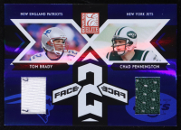 Tom Brady / Chad Pennington 2005 Donruss Elite Face 2 Face Jerseys #FF4 #003/250 at PristineAuction.com