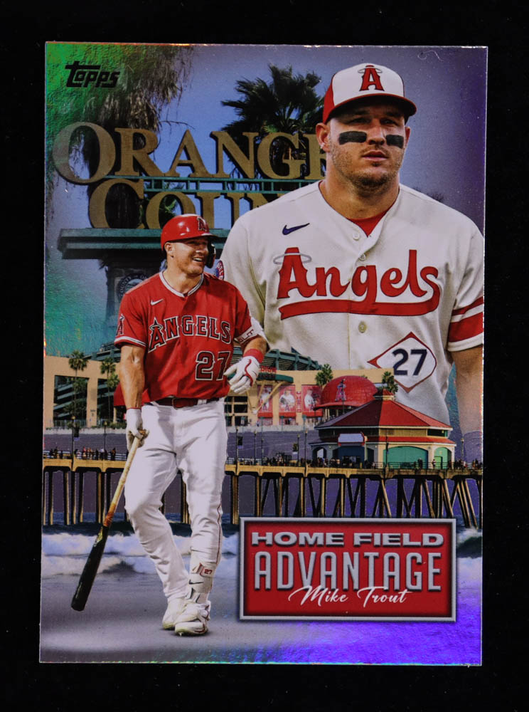 Mike Trout 2024 Topps Home Field Advantage #HFA8 at PristineAuction.com Mike Trout 2024 Topps Home Field Advantage #HFA8 at PristineAuction.com