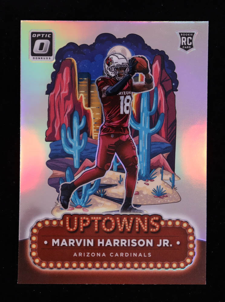 Marvin Harrison Jr. 2024 Donruss Optic Uptowns #5 RC at PristineAuction.com Marvin Harrison Jr. 2024 Donruss Optic Uptowns #5 RC at PristineAuction.com