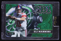 Eli Manning 2024 Wild Card QB1 On The Clock Green #EM1 #11/15 at PristineAuction.com