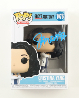 Sandra Oh Signed "Grey's Anatomy" #1076 Cristina Yang Funko Pop! Vinyl Figure (JSA) at PristineAuction.com
