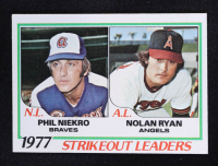 Phil Niekro / Nolan Ryan 1978 Topps #206 Strikeout Leaders DP at PristineAuction.com