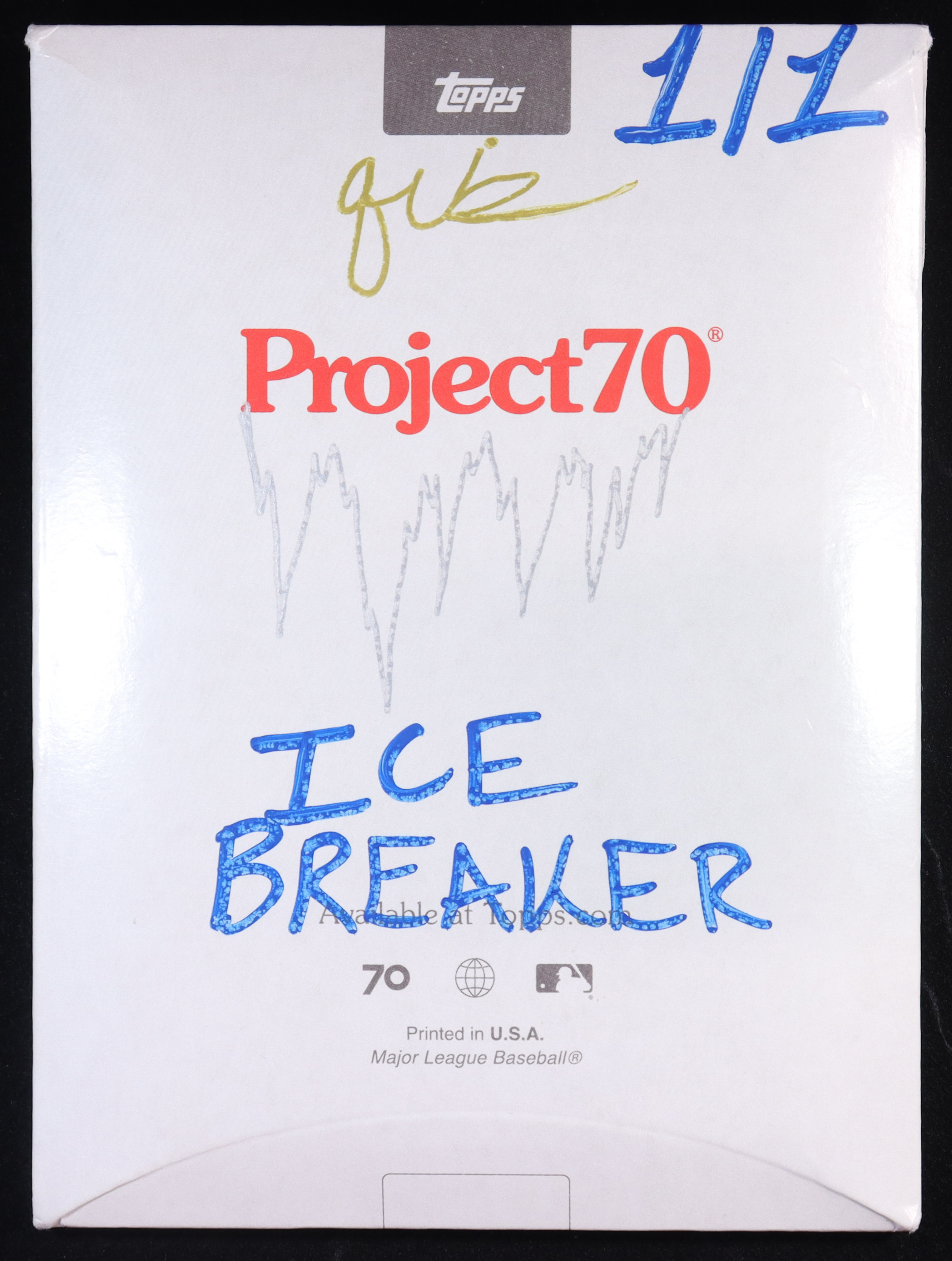 Shohei Ohtani / Mike Trout 2021 Topps Project 70 Ice Breaker #367 #1/1 at PristineAuction.com Shohei Ohtani / Mike Trout 2021 Topps Project 70 Ice Breaker #367 #1/1 at PristineAuction.com