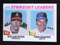 Nolan Ryan / Tom Seaver 1977 Topps #6 Strikeout Leaders at PristineAuction.com