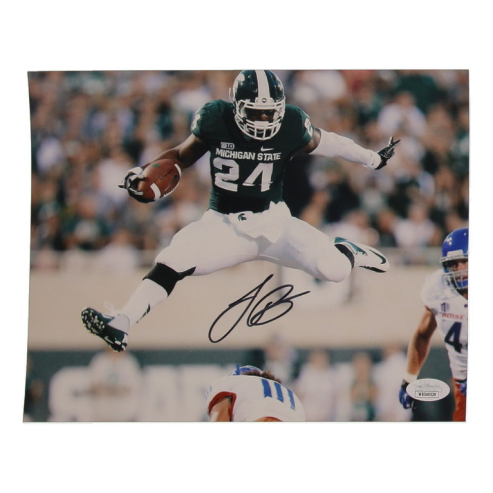 Le'Veon Bell Signed Michigan State Spartans 8x10 Photo (JSA) at PristineAuction.com