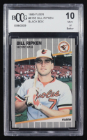 Bill Ripken Signed 1989 Fleer #616 Black Box Over Error (BCCG 10) at PristineAuction.com