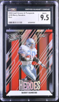Barry Sanders 2024 Leaf Heroes & Prospects Red #169 #3/25 (CGC 9.5) at PristineAuction.com