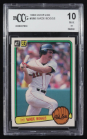 Wade Boggs 1983 Donruss #586 RC (BCCG 10) at PristineAuction.com