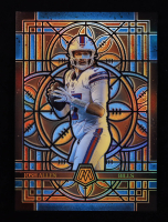 Josh Allen 2025 Panini Mosaic Stained Glass Oversized #2 at PristineAuction.com
