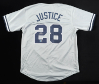 David Justice Signed Jersey (Beckett) at PristineAuction.com
