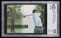 Tiger Woods 2001 Upper Deck #90 Leaderboard RC (BCCG 10) at PristineAuction.com