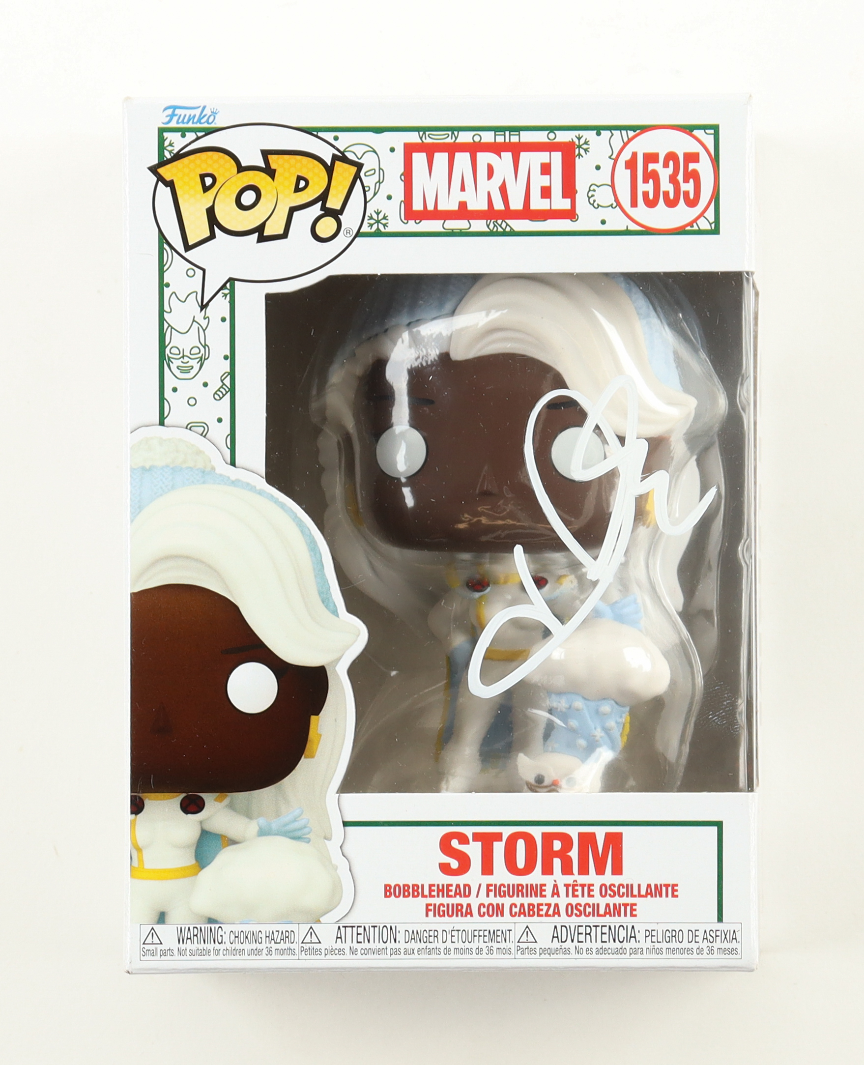 Halle Berry Signed "Marvel" #1535 Storm Funko Pop! Vinyl Figure (PSA) at PristineAuction.com Halle Berry Signed "Marvel" #1535 Storm Funko Pop! Vinyl Figure (PSA) at PristineAuction.com