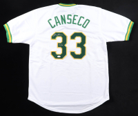 Jose Canseco Signed Jersey Inscribed "40/40" (JSA) at PristineAuction.com