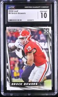 Brock Bowers 2024 Leaf #9 RC (CGC 10) at PristineAuction.com