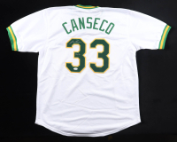Jose Canseco Signed Jersey Inscribed "40/40" (JSA) at PristineAuction.com