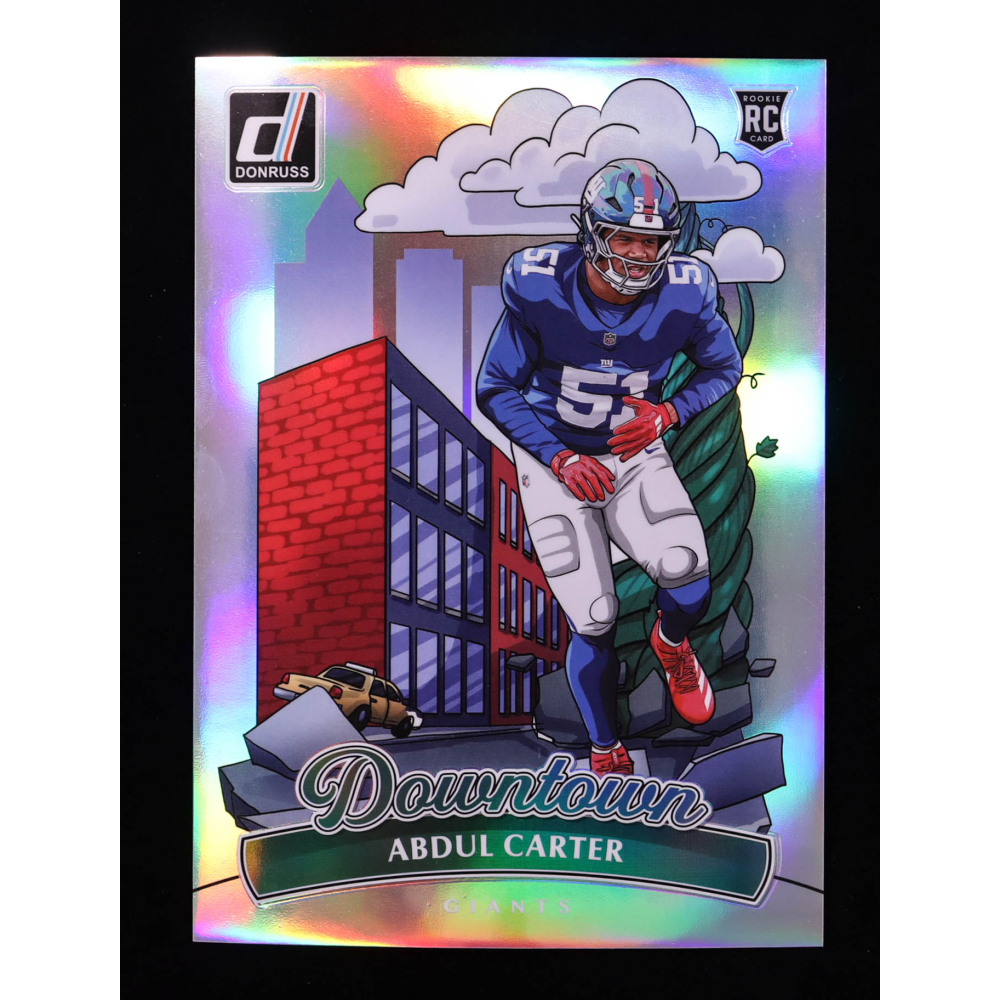 Abdul Carter 2025 Donruss Downtown! Oversize #20 RC at PristineAuction.com