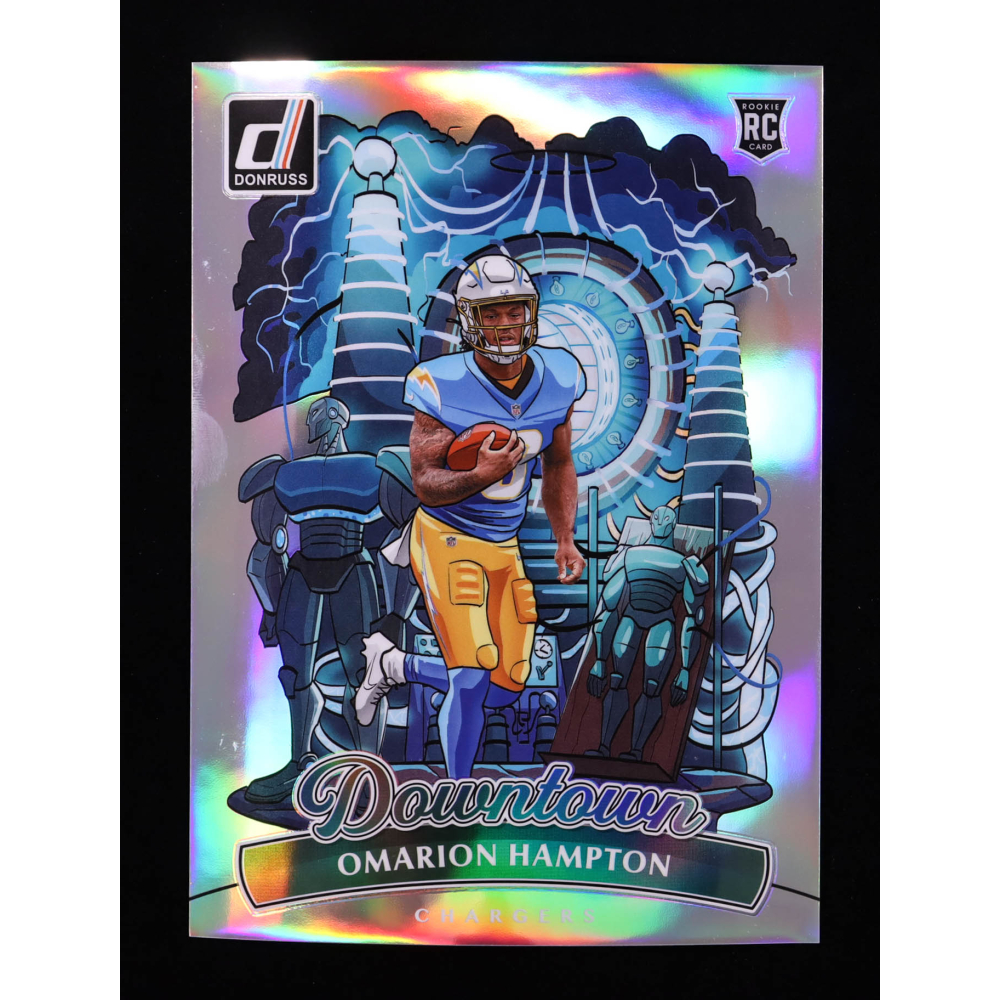 Omarion Hampton 2025 Donruss Downtown! Oversize #16 RC at PristineAuction.com