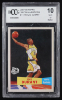 Kevin Durant 2007-08 Topps 1957-58 Variations #112 RC (BCCG 10) at PristineAuction.com