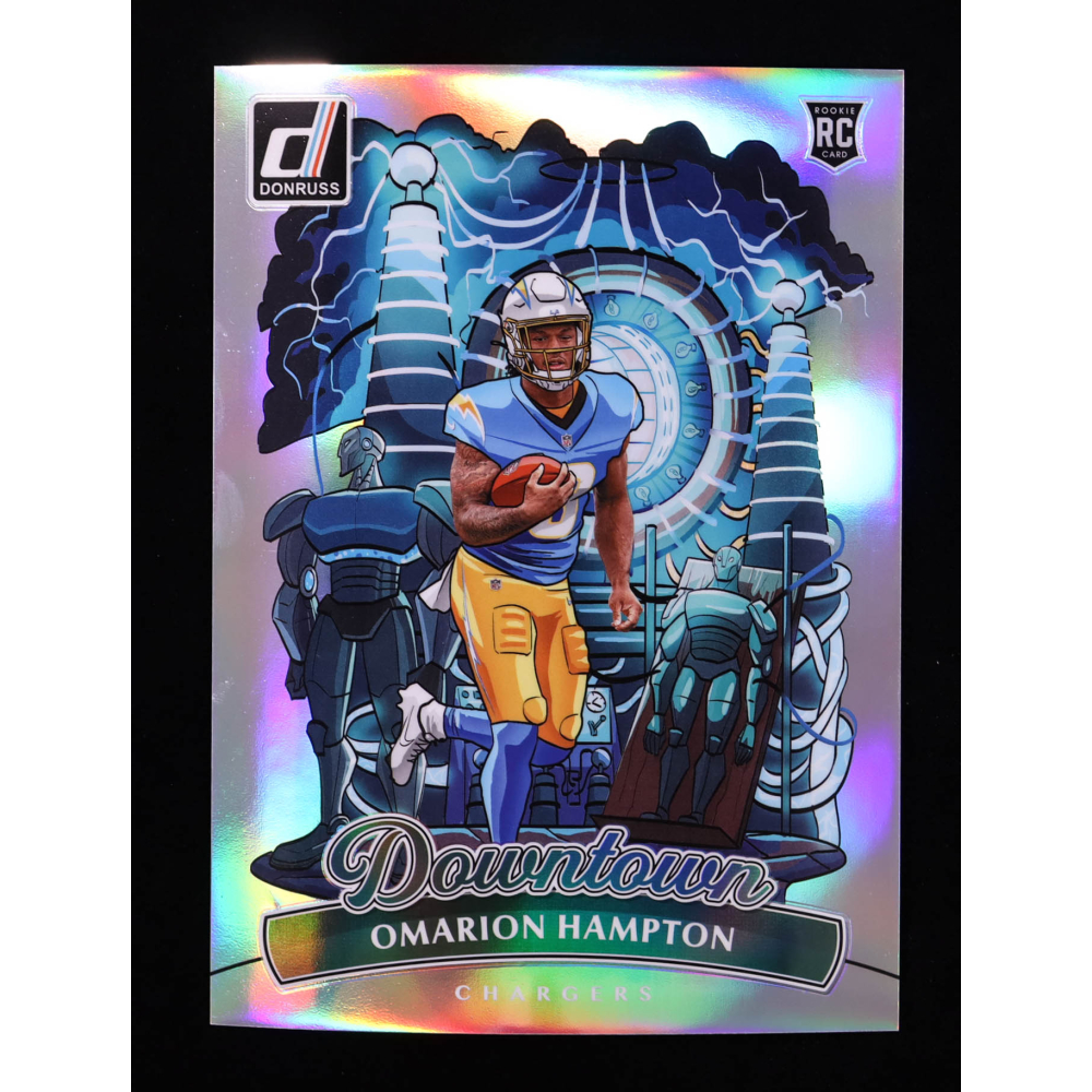 Omarion Hampton 2025 Donruss Downtown! Oversize #16 RC at PristineAuction.com
