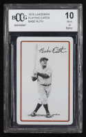 Babe Ruth 1978 Landsman Playing Cards King of Spades (BCCG 10) at PristineAuction.com