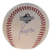 Miguel Rojas Signed 2025 World Series Baseball (JSA) at PristineAuction.com