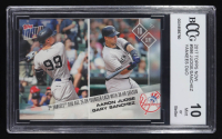 Aaron Judge RC / Gary Sanchez 2017 Topps Now #586 Yankees Duo (BCCG 10) at PristineAuction.com