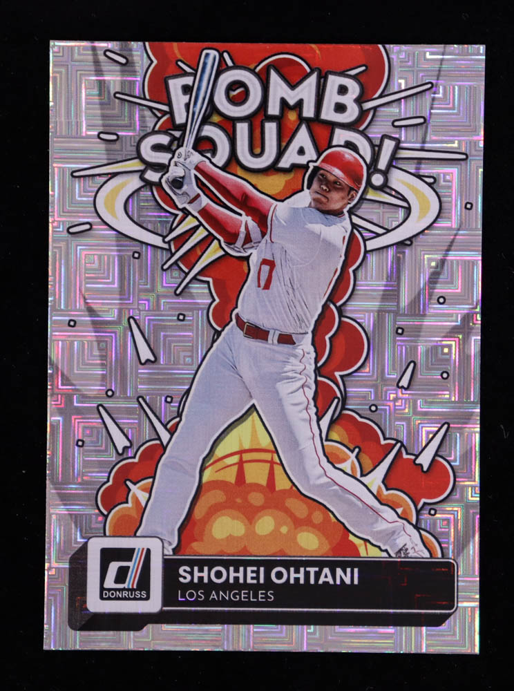 Shohei Ohtani 2022 Donruss Bomb Squad Vector #3 at PristineAuction.com Shohei Ohtani 2022 Donruss Bomb Squad Vector #3 at PristineAuction.com