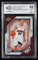 Stephen Curry 2009-10 Upper Deck Draft Edition #34 SP RC (BCCG 10) at PristineAuction.com