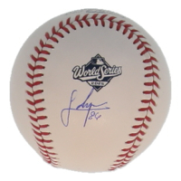 Jack Dreyer Signed Official 2025 World Series Logo Baseball (JSA) at PristineAuction.com