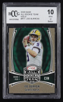 Joe Burrow 2020 SAGE All Rookie Team Gold #RT1 RC (BCCG 10) at PristineAuction.com